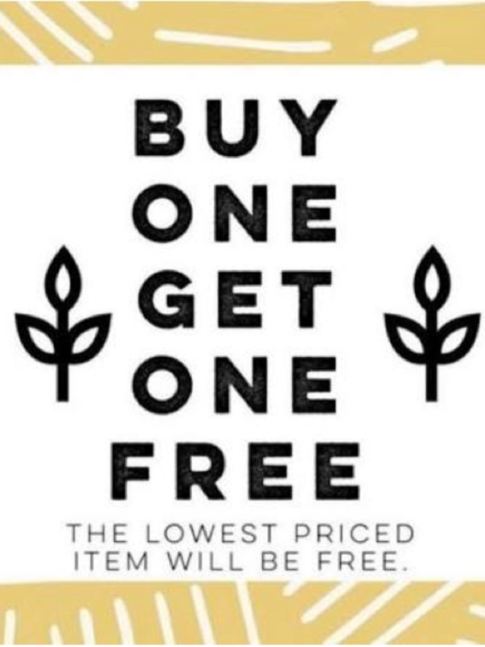 Buy One Get One Free!!🎊